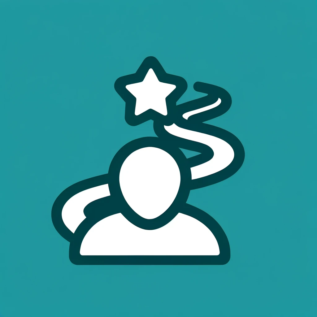 DALL·E 2023-12-04 09.59.20 - A simplified icon for a customer journey, featuring a very basic, white line that forms a smooth path or road. The path should start from a simple, wh DALL·E 2023-12-04 09.59.20 - A simplified icon for a customer journey, featuring a very basic, white line that forms a smooth path or road. The path should start from a simple, wh